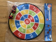 Bezpieczny Dart dla Dzieci | Tarcza na Rzepy + 3 Piłeczki | Playtive