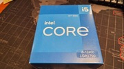 Procesor Intel Core i5-12400 + chłodzenie, NOWY nieużywany, zaplombowany