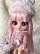blythe middie lalka  pullip dal byul ooak custom repaint
