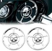 Harley Davidson electra street Glidenakładka zombi na głośniki chrom 