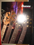 Ibanez 2012 Bass Guitar - katalog gitar basowych