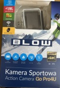 Kamera sportowa Go Pro4u 4K wodoodporna akcesoria, karta 64 GB, kijek