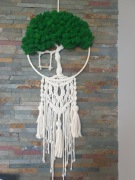 Drzewko życia chrobotek , makrama