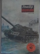 Model kartonowy działa SU-100, skala 1:25, MM nr 10/83