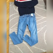 nowe jeansy z metką