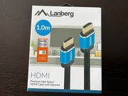 Kabel HDMI Lanberg 1m v2.0 Ethernet