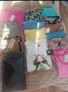 Paka nowych ubrań damskich