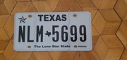 Texas tablica rejestracyjna usa oryginal