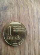 moneta pamiątkowa 1 nurek 