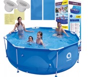 BASEN STELAŻOWY OGRODOWY ROZPOROWY 366x76cm 10w1