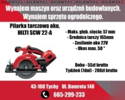 Wynajem pilarki tarczowej HILTI