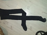 Ciepłe rajstopy bawełna r.146-152 rozciagliwe na jesień zimę idealny stan