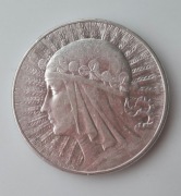 Moneta 10 zł IIRP, Polonia/Głowa Kobiety,1932 ZM