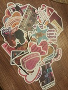 zestaw naklejek 50szt cena za 1 komplet, mam do sprzedania 10 kompletów