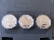 Monety The Simpson Homer Bart Marge srebro