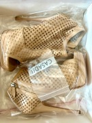 CASADEI Nude NOWE 37 / 11 cm obcas w tym koturn 