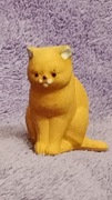 Ceramiczna figurka śliczny kotek