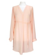 H&M MAMA CIĄŻOWA DŁUGA BLUZKA TUNIKA SZYFON 36/38