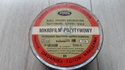 Mikrofilm Pozytywowy 35 mm cz-b Organika FOTON PRL - puszka