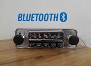 Zabytkowe radio BLAUPUNKT LMKU z lat 60 Bluetooth Chrom Mercedes Porsche VW
