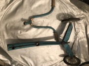 Stary rower antyk rakieta części 