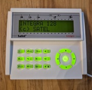 Manipulator klawiatura Satel INT-KLCD-GR zielone podświetlenie wersja 3.2