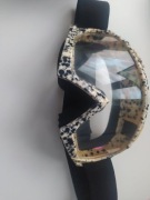 Gogle rowerowe MTB BIZZE przeźroczyste