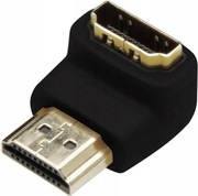Adapter kątowy 90° HDMI żeńskie - HDMI męskie zestw 50 szt
