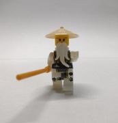 Sensei Wu Mistrz ze złotą laską Ninjago Lego figurka zabawka