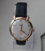 złoty Longines Oversize 18k (37 mm) Vintage lata 40./50.