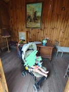 PAŁĄK DO WÓZKA ŁÓŻECZKA ZABAWKA EDUKACYJNA MUZYCZNA KARUZELKA ŚWIECĄCA