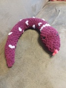 Maskotka Wąż ręcznie robiony 