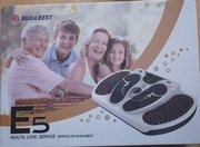 Masażer Nuga best E5 z materacem Vitberg Enabio 2 i pas Nuga Best