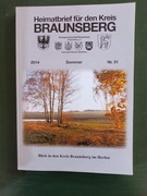Heimatbrief fur den Kreis  Braunsberg nr.31 2014 r.