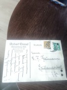 Pocztówka Reklamowa Lowenberg schl - Lwówek śląski 