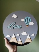 Lampka z imieniem dziecka LED spersonalizowana