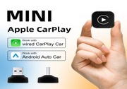 Bezprzewodowy adapter CarPlay i Android Auto 2w1 bluetooth 