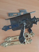 Zabytek techniki - zamek bramowyl drzwiowy