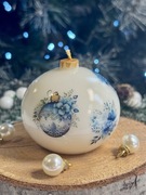 Świeca naturalna – Bombka świąteczna