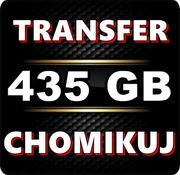 CHOMIKUJ TRANSFER 435 GB BEZTERMINOWO 