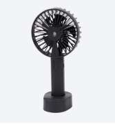 Wiatrak Ręczny Z Rozpylaczem Mgiełki Wodnej Wentylator Idealny Na Lato