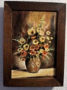 oryginalny obraz olejny aut. Pawla Ptaka drew rama