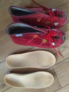 Buty , kapcie,  DANIEL skóra + medyczne supinujące wkładki ortopedyczne 31