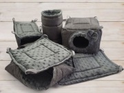 Zestaw z mocnej tkaniny dla szczura koszatniczki szynszyla wiewiórki 