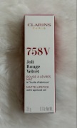 Clarins Joli Rouge 758V Sandy Pink pomadka do ust nude róż kremowa trwała