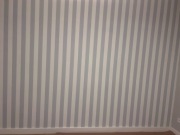 Tapeta Casadeco w paski biało niebieskie 