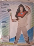 STRÓJ INDIANIN ELEGANT - bluzka, spodnie, opaska rozm.120/130