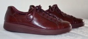 Ecco sneakers buty lakierowana skóra _42 _ 26,5 cm
