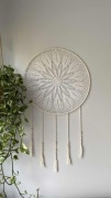 Biały Łapacz snów- Handmade 