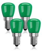 Zestaw 4 żarówek LED Bonlux E14 zielone